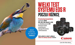 Bezpatne testy systemu EOS R