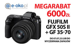 Megarabat Fujifilm GFX 50S II w e-oko.pl