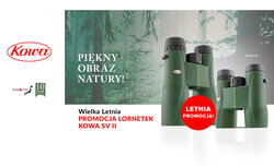 Promocja na lornetki i lunety Kowa