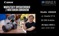 Warsztaty operatorskie z Wiktorem Obrokiem
