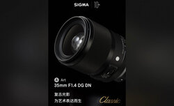 Sigma 35 mm f/1.4 DG DN Classic