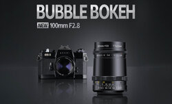 TTartisan 100 mm f/2.8 Soap Bubble Bokeh