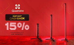 Letnia promocja instant cashback Quadralite