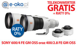 Promocja na teleobiektywy Sony w e-oko.pl