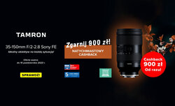 Trwa cashback Tamron