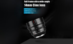 7Artisans 14 mm T2.9 Cine