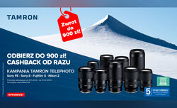 Ostatni tydzie promocji Tamron Cashback