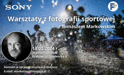 Warsztaty fotografii sportowej z Tomaszem Markowskim