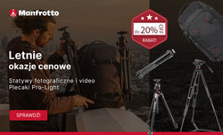 Promocje Manfrotto i Joby