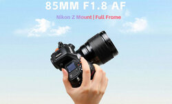 AstrHori 85 mm f/1.8 AF z mocowaniem Nikon Z