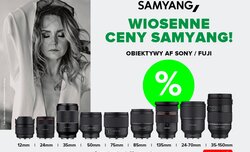 Trwaj wiosenne promocje Samyang