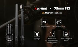 AstrHori 28 mm f/13 2x Macro Probe - nowy wariant
