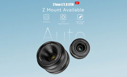 7Artisans AF 27 mm f/2.8 z nowym mocowaniem