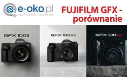 Fujifilm GFX 100 II vs 100S II vs 100RF – r�nice i podobie�stwa