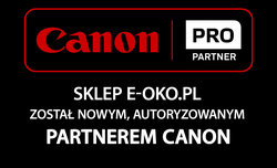Sklep e-oko został autoryzowanym partnerem Canon Sklep e-oko został autoryzowanym partnerem Canon