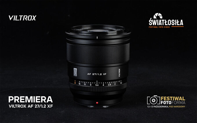 Polska premiera obiektywu Viltrox AF 27 mm f/1.2 XF