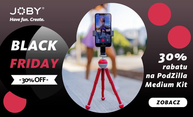 Black Friday z Joby Black Friday z Joby