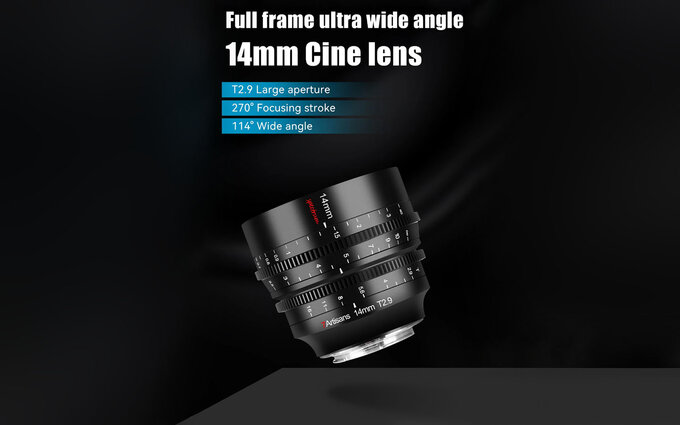 7Artisans 14 mm T2.9 Cine