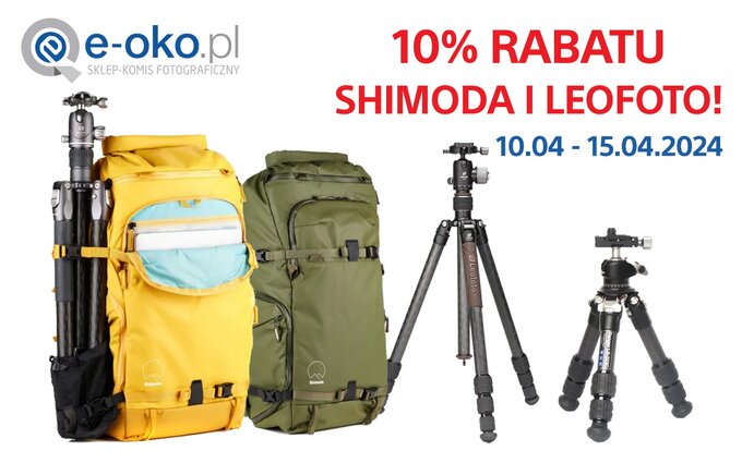 Promocja Shimoda i Leofoto w e-oko.pl
