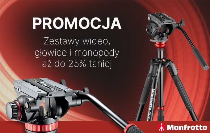 Nowa promocja Manfrotto Nowa promocja Manfrotto