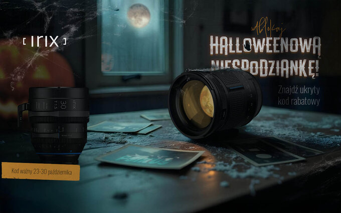 Halloweenowa promocja Irix