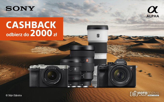 Letni Cashback Sony w sklepie Fotoforma.pl Letni Cashback Sony w sklepie Fotoforma.pl