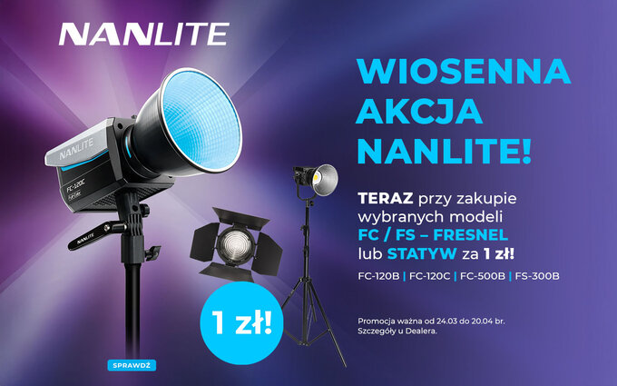 Trwa promocja Nanlite Trwa promocja Nanlite