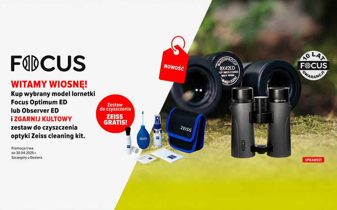 Trwa promocja na lornetki Focus Optics