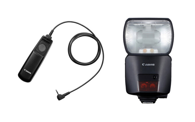 Nowa lampa byskowa i wyk spustowy Canon