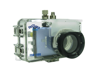 Fantasea FSD-1100 - nowa obudowa podwodna do Canona IXUS 80 IS